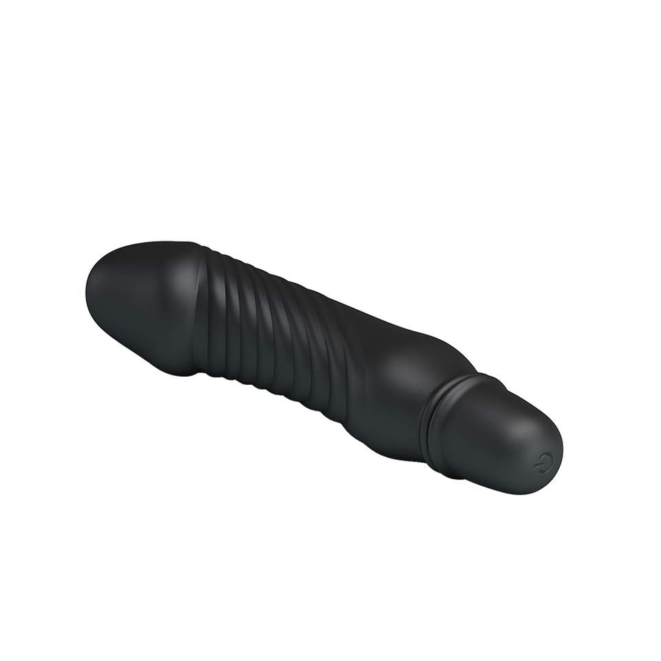 Wibrator mini idealny do stymulacji pochwy i odbytu wykonany z silikonu:  10 trybów wibracji