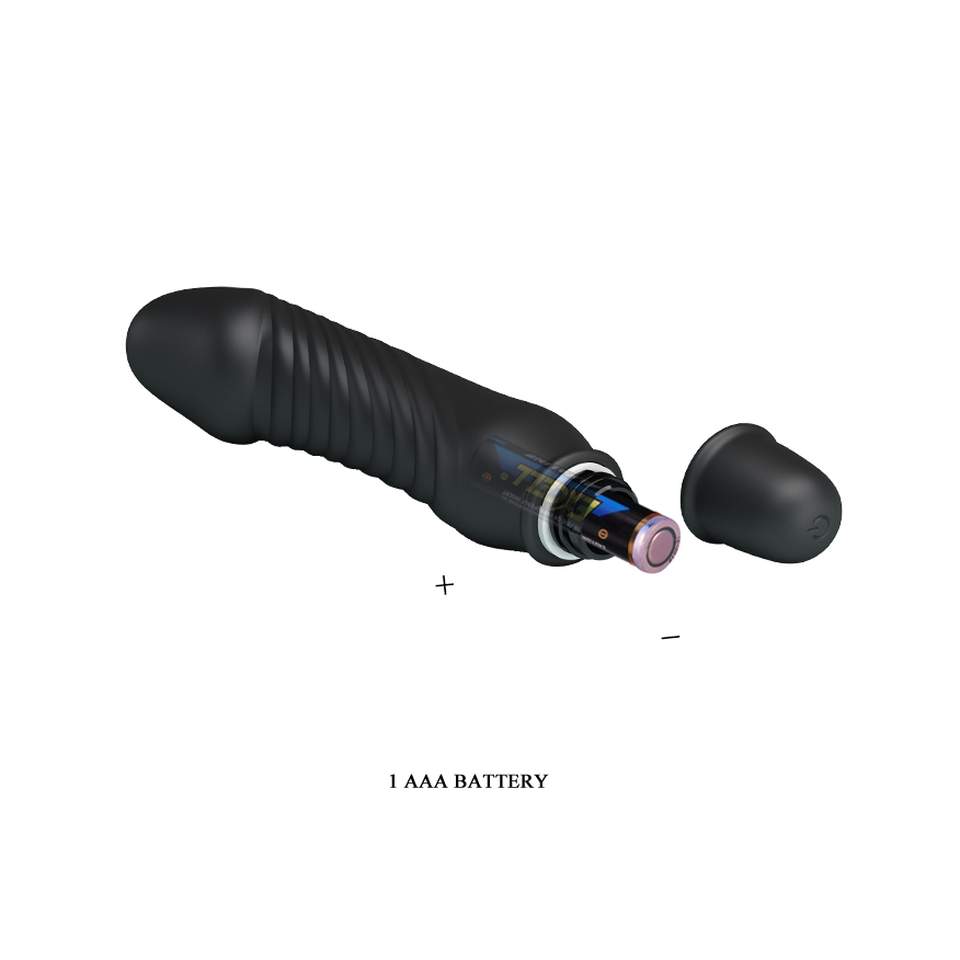 Wibrator mini idealny do stymulacji pochwy i odbytu wykonany z silikonu:  10 trybów wibracji