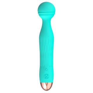 Kieszonkowy silikonowy masażer, ładowany USB- 7 różnych trybów wibracji