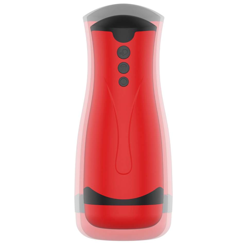 Masturbator z Funkcją Ssania i Turbo Wibracją- 10 funkcji wibracji