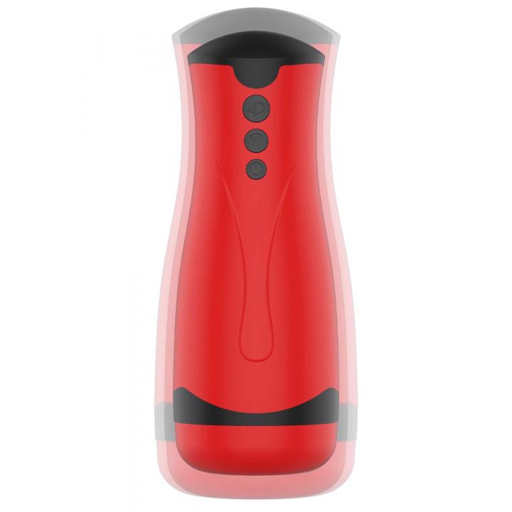 Masturbator z Funkcją Ssania i Turbo Wibracją- 10 funkcji wibracji