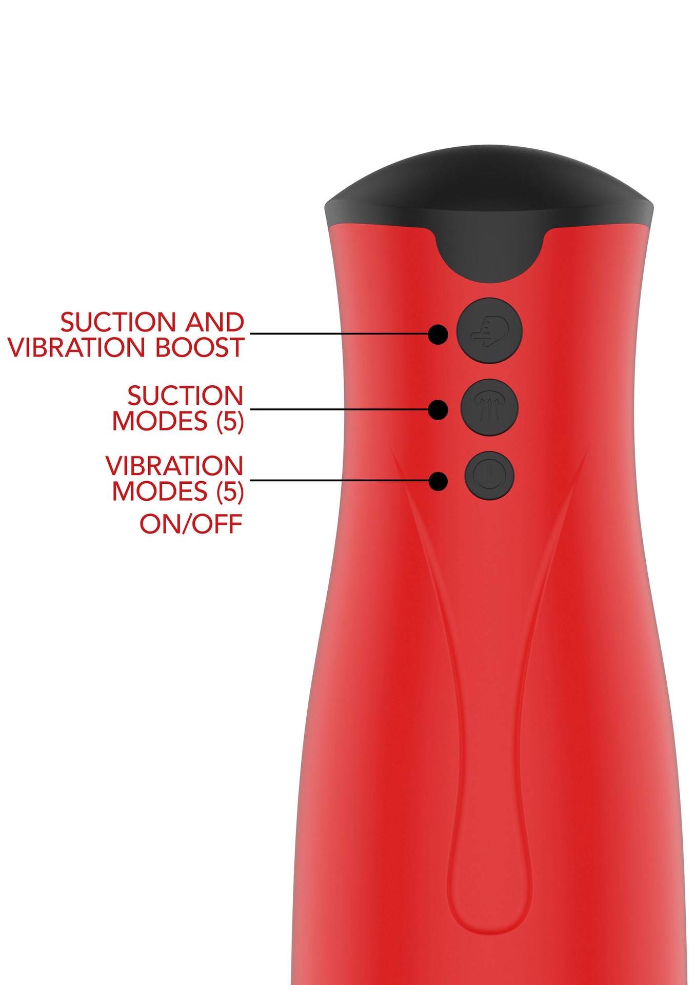 Masturbator z Funkcją Ssania i Turbo Wibracją- 10 funkcji wibracji