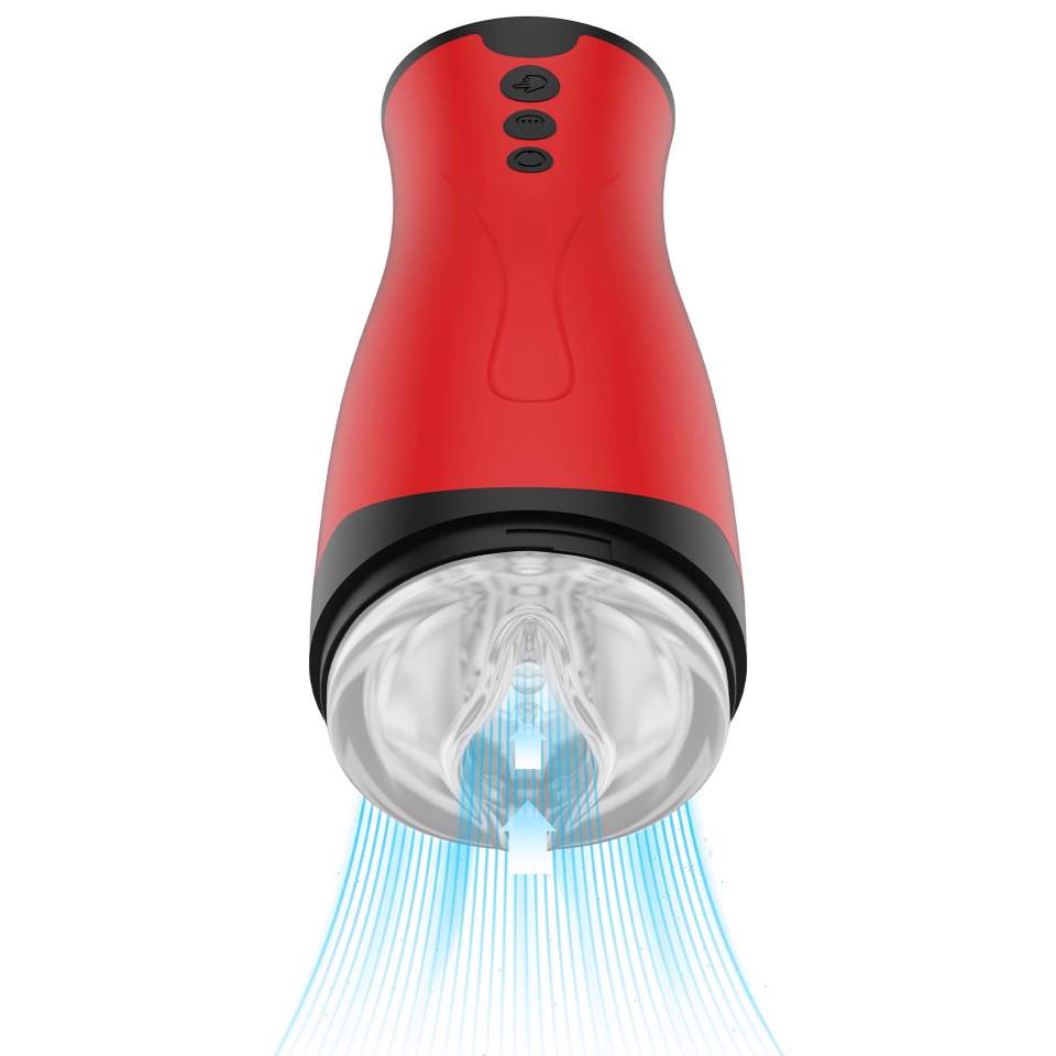Masturbator z Funkcją Ssania i Turbo Wibracją- 10 funkcji wibracji