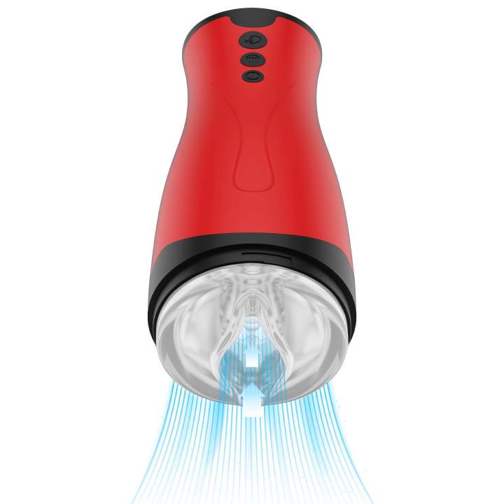 Masturbator z Funkcją Ssania i Turbo Wibracją- 10 funkcji wibracji