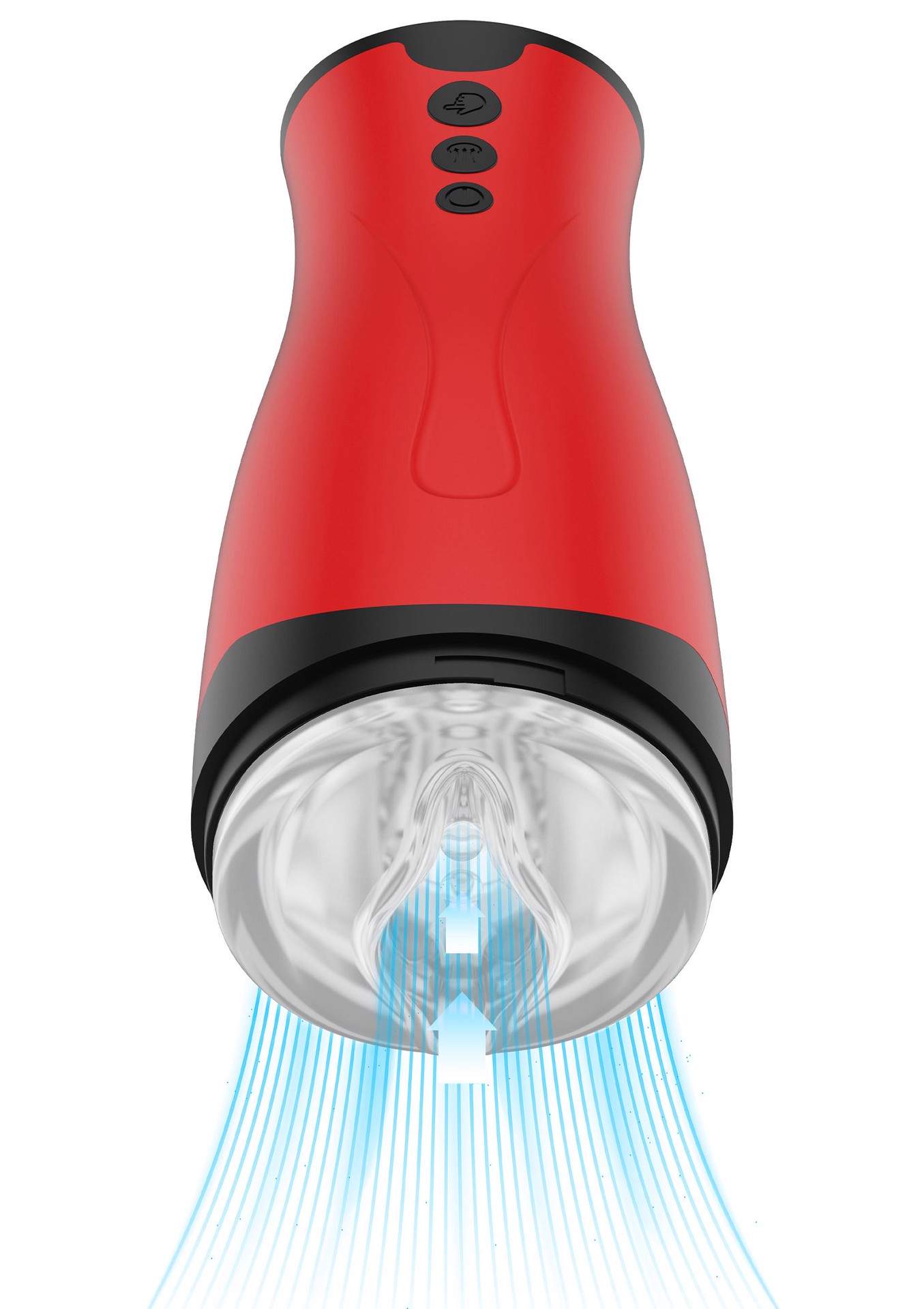Masturbator z Funkcją Ssania i Turbo Wibracją- 10 funkcji wibracji