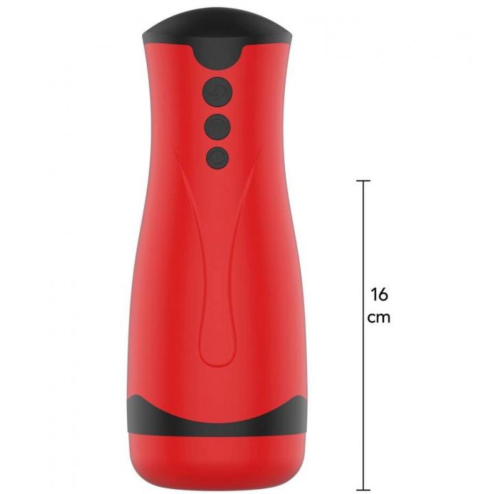 Masturbator z Funkcją Ssania i Turbo Wibracją- 10 funkcji wibracji
