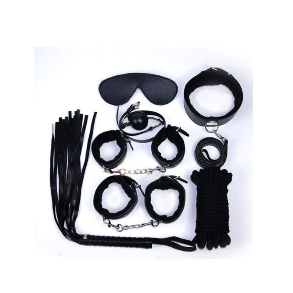 Kompletny zestaw do gry w bondage – dla par poszukujących intensywnych wrażeń