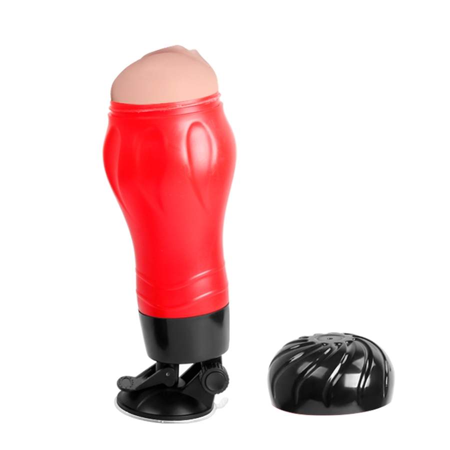 Masturbator dla mężczyzn z wbudowana wibrująca kulką - 12 trybami wibracji