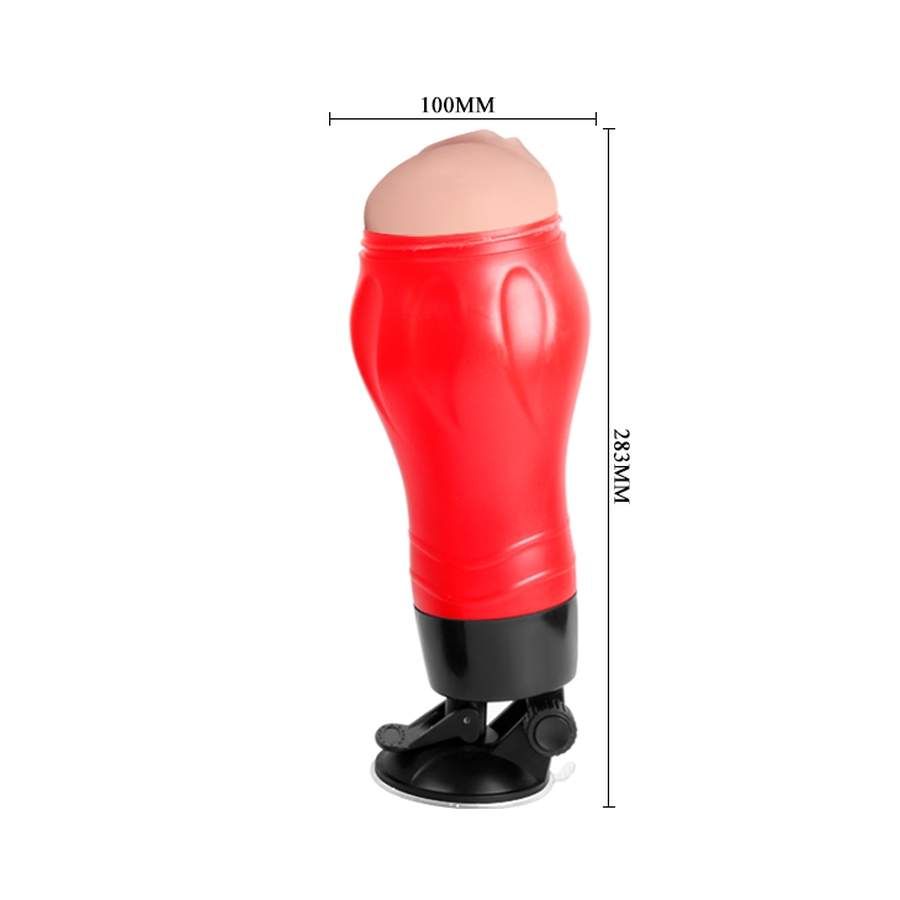 Masturbator dla mężczyzn z wbudowana wibrująca kulką - 12 trybami wibracji