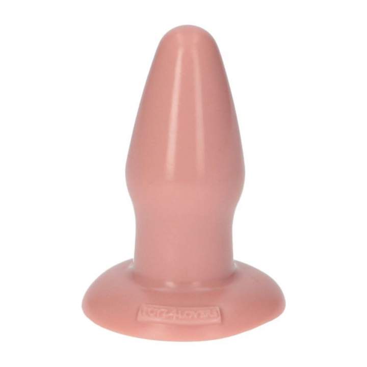 Korek analny z przyssawką w kolorze cielistym- 9,5cm