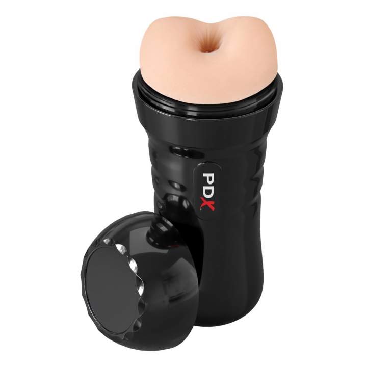Masturbator dla mężczyzn z wbudowana system regulacji ssania