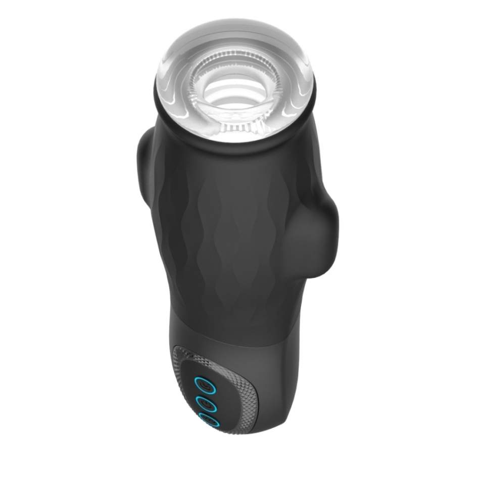 Męski Masturbator - 10 trybów wibracji, 5 poziomów  intensywnego ssania i automatycznym systemem zasysania