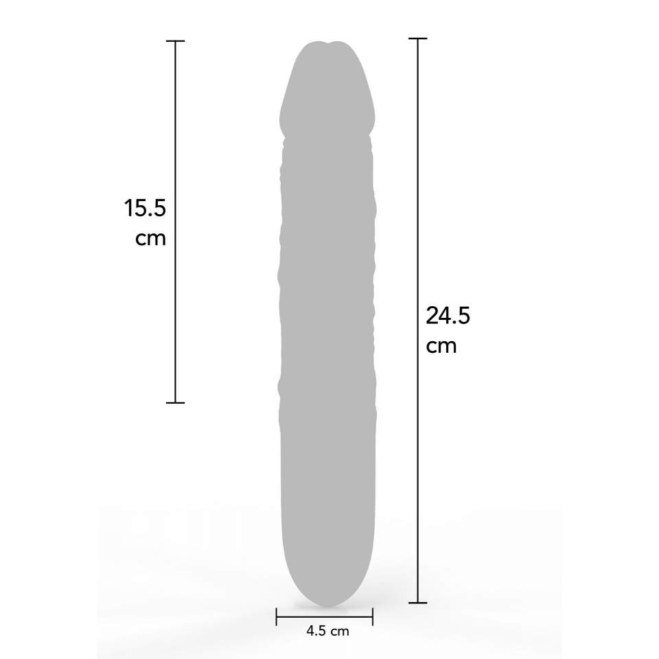 Wibrator podwójna sytmulacja, wodoodporny wykonany z silikonu - 12 trybów wibracji