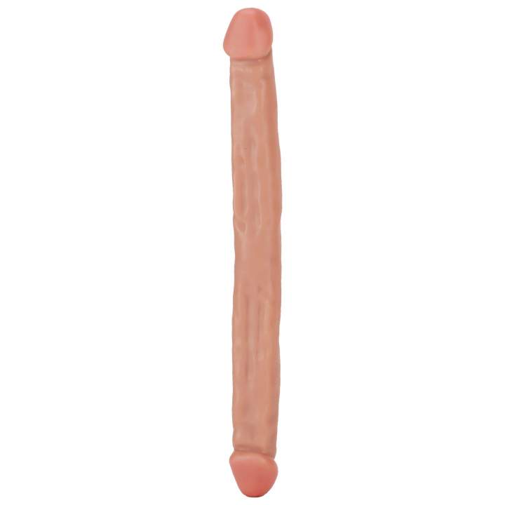 Realistyczne, dwustronne dildo do zabawy solo lub w parze - 45cm