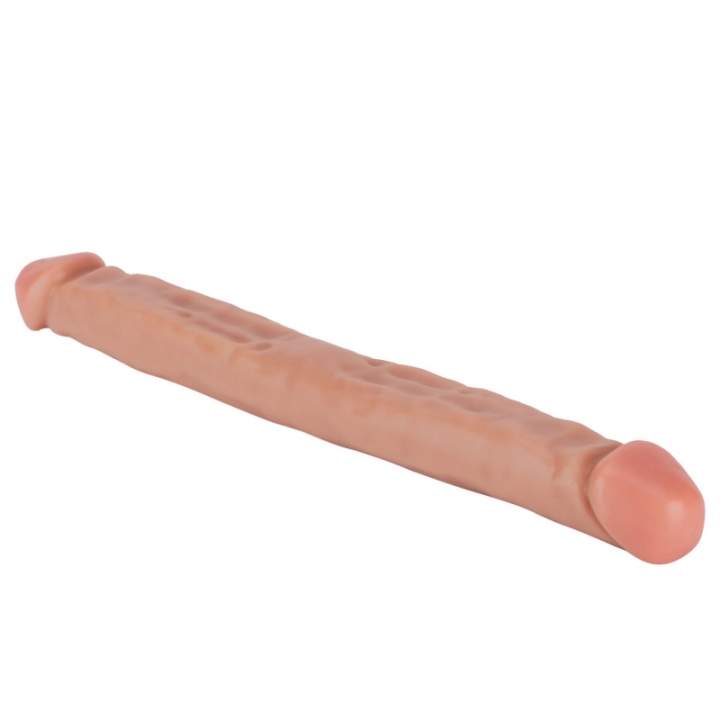 Realistyczne, dwustronne dildo do zabawy solo lub w parze - 45cm
