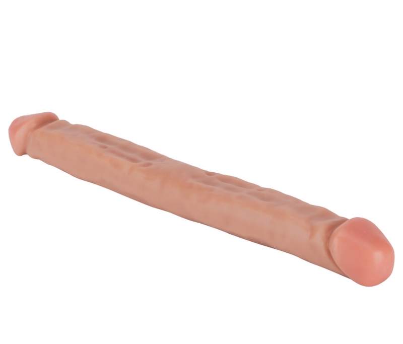 Realistyczne, dwustronne dildo do zabawy solo lub w parze - 45cm