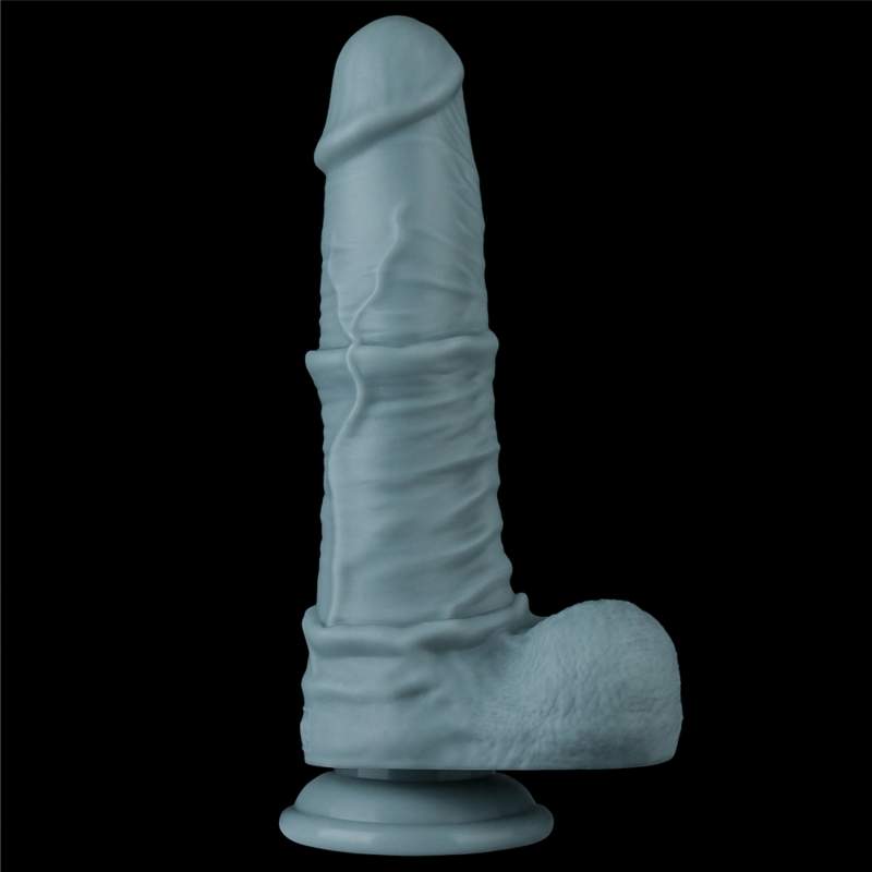 Duże realistyczne dildo z 3 trybami wibracji i ruchem posuwisto-zwrotnym - 28cm sterowany pilotem