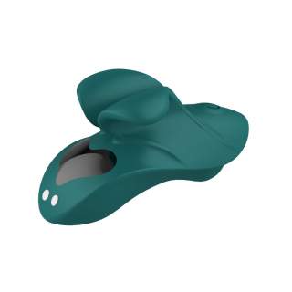 Silikonowy masażer na palec, wodoodporny, ładowany USB- 9 trybów wibracji