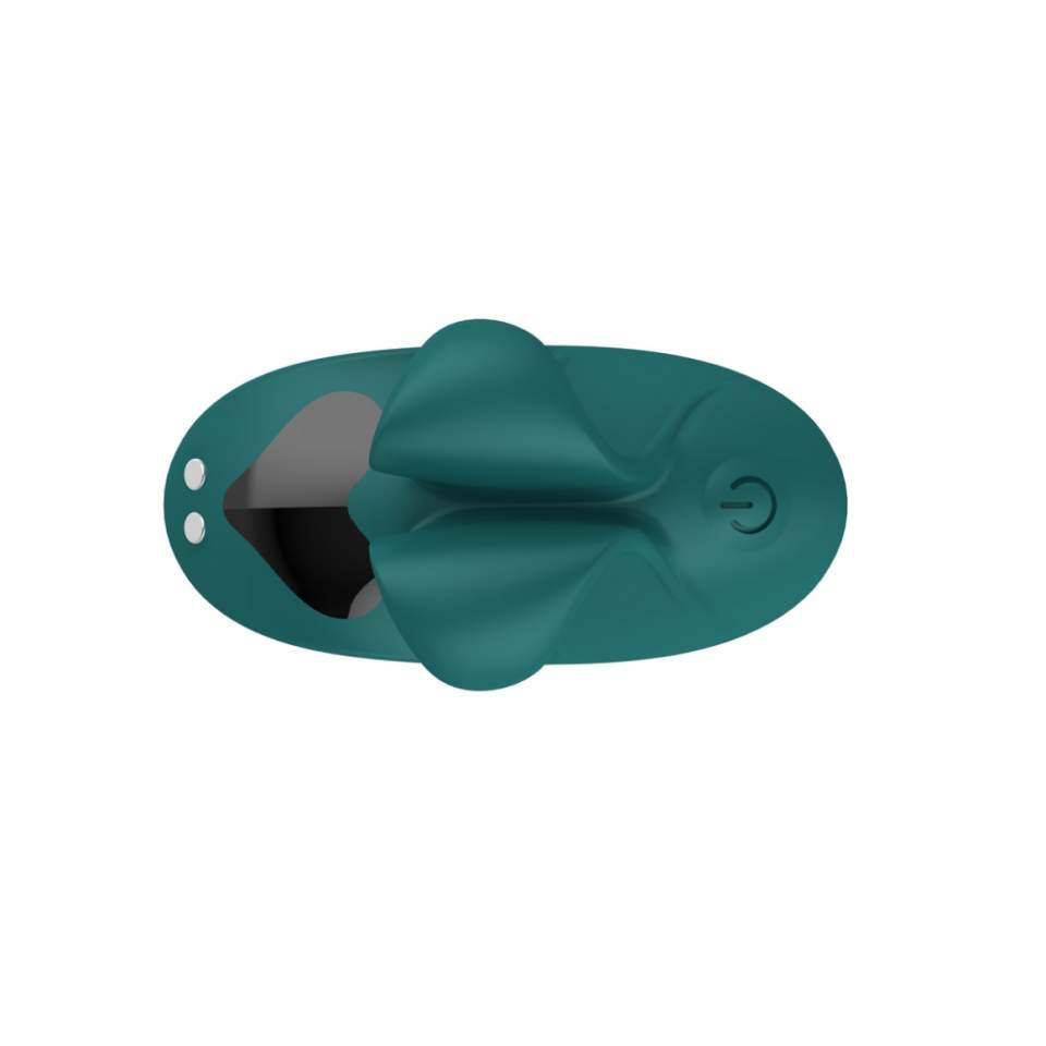 Masażer na palec z silikonu, wodoodporny, ładowany USB- 9 trybów wibracji