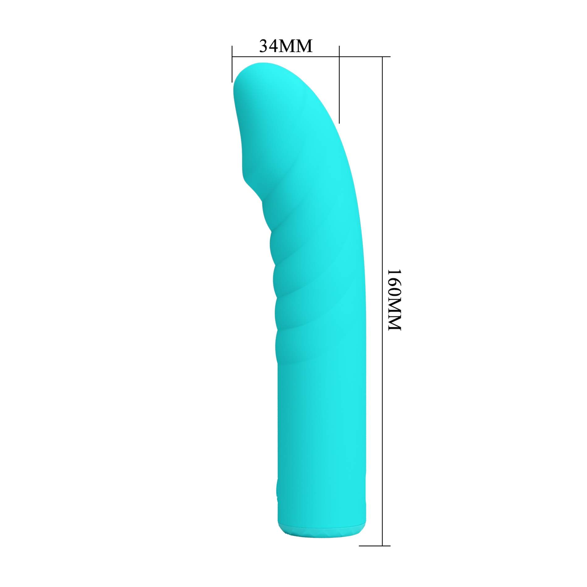 Wibrator z podświetleniem do stymukacji punkty G -10 funkcji wibracji