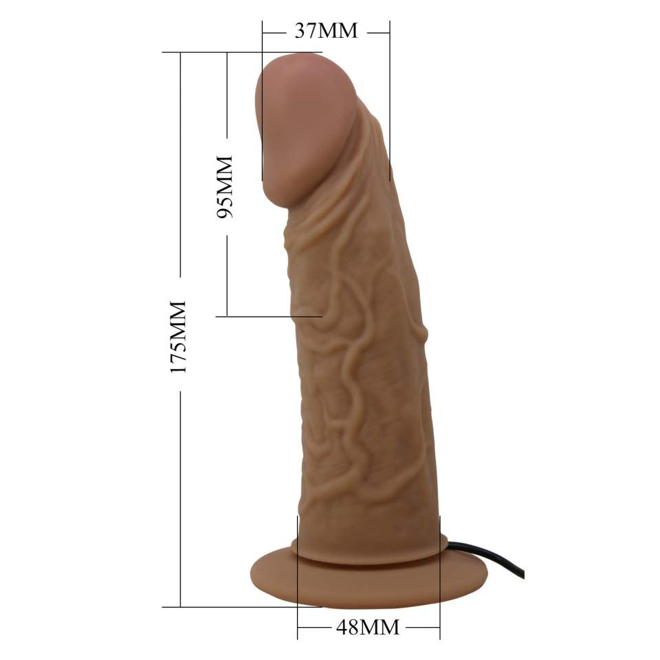 Strap-on regulowany z silikonowym czarnym dildo z wibracjami