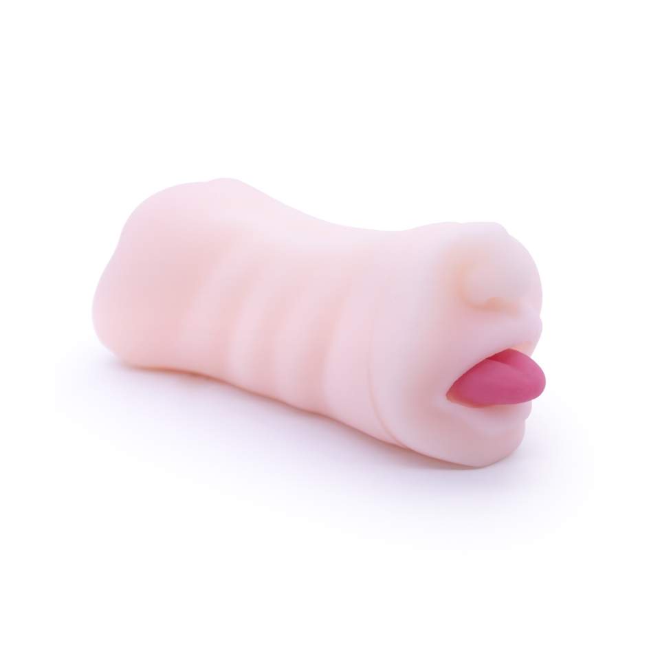 Realistyczny masturbator w 2w1: wagina + usta