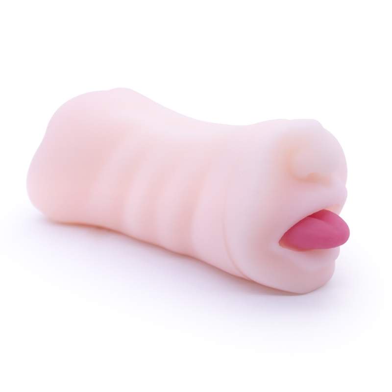 Realistyczny masturbator w 2w1: wagina + usta
