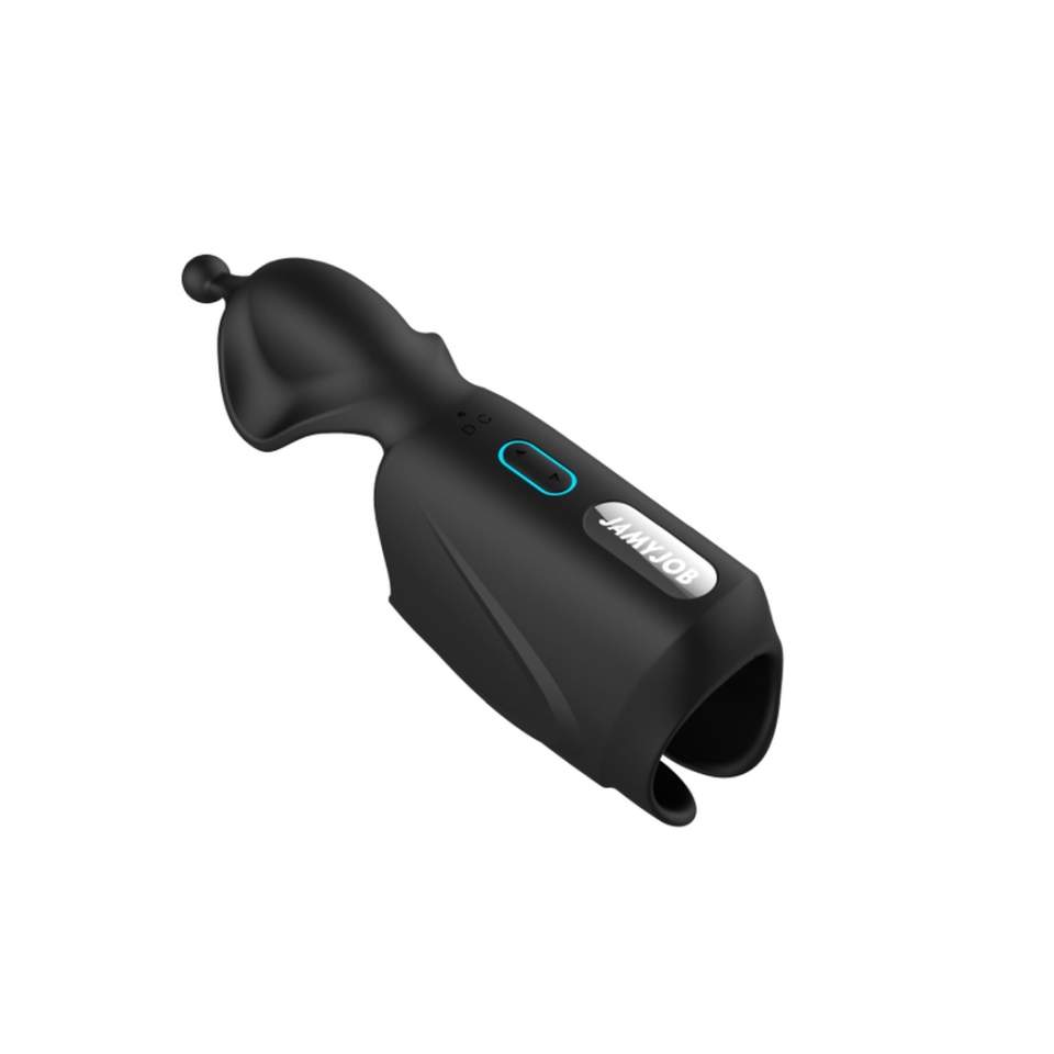 Masturbator z funkcją pchania i wibracjami - dwa mocne silniki