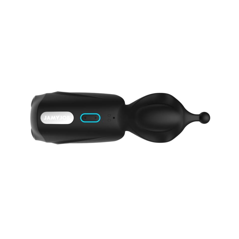 Masturbator z funkcją pchania i wibracjami - dwa mocne silniki