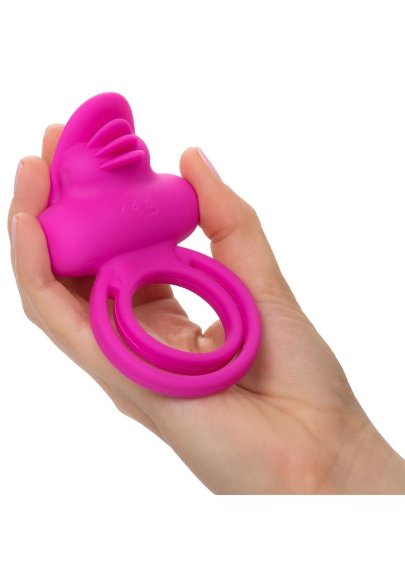 Silikonowy pierścień wibrujący - 7 intensywnych funkcji wibracji