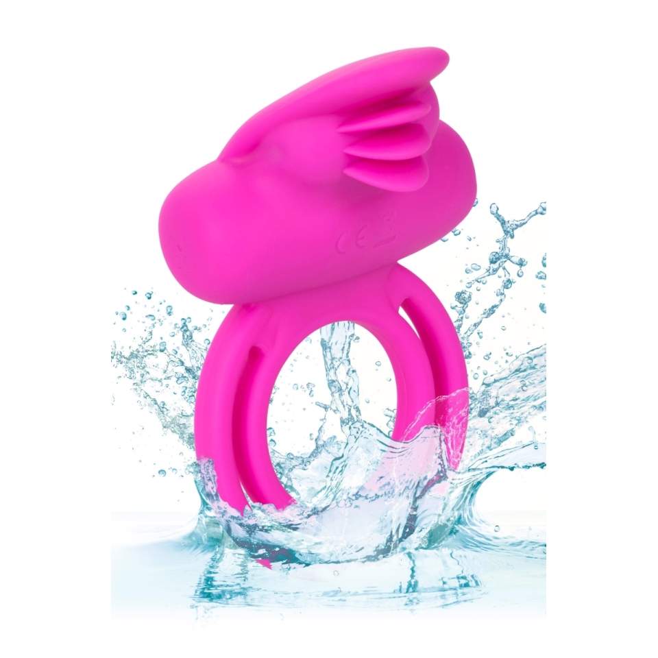 Silikonowy pierścień wibrujący - 7 intensywnych funkcji wibracji