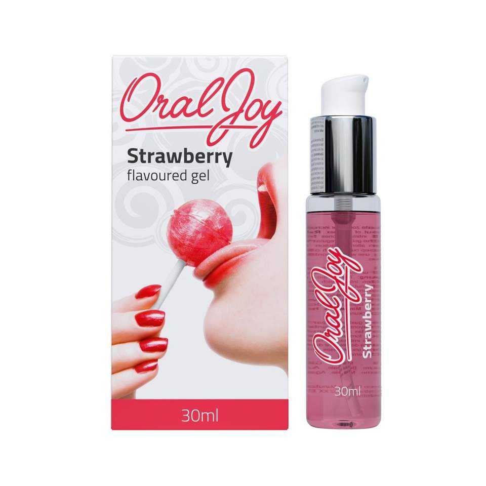 Żel smakowy do sexu oralnego - Joy Strawberry 30ml.