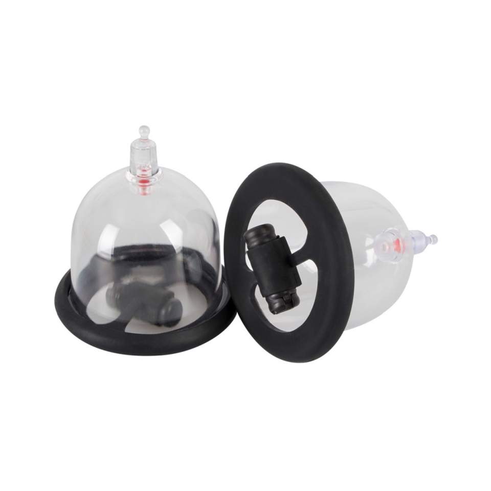 Pompka do sutków z wbudowanym mini wibratorem