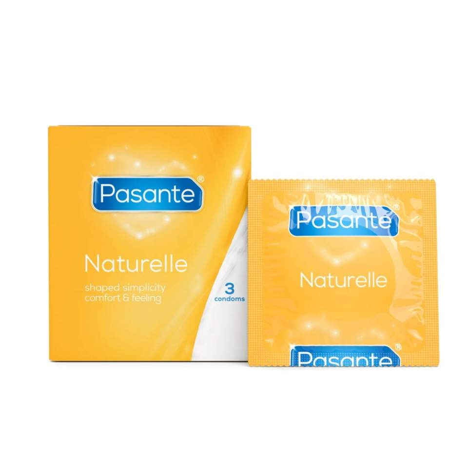 Pasante Naturelle prezerwatywy klasyczne: 3 sztuki
