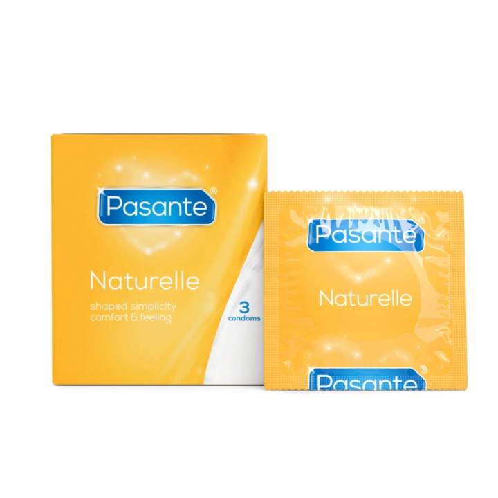 Pasante Naturelle prezerwatywy klasyczne: 3 sztuki