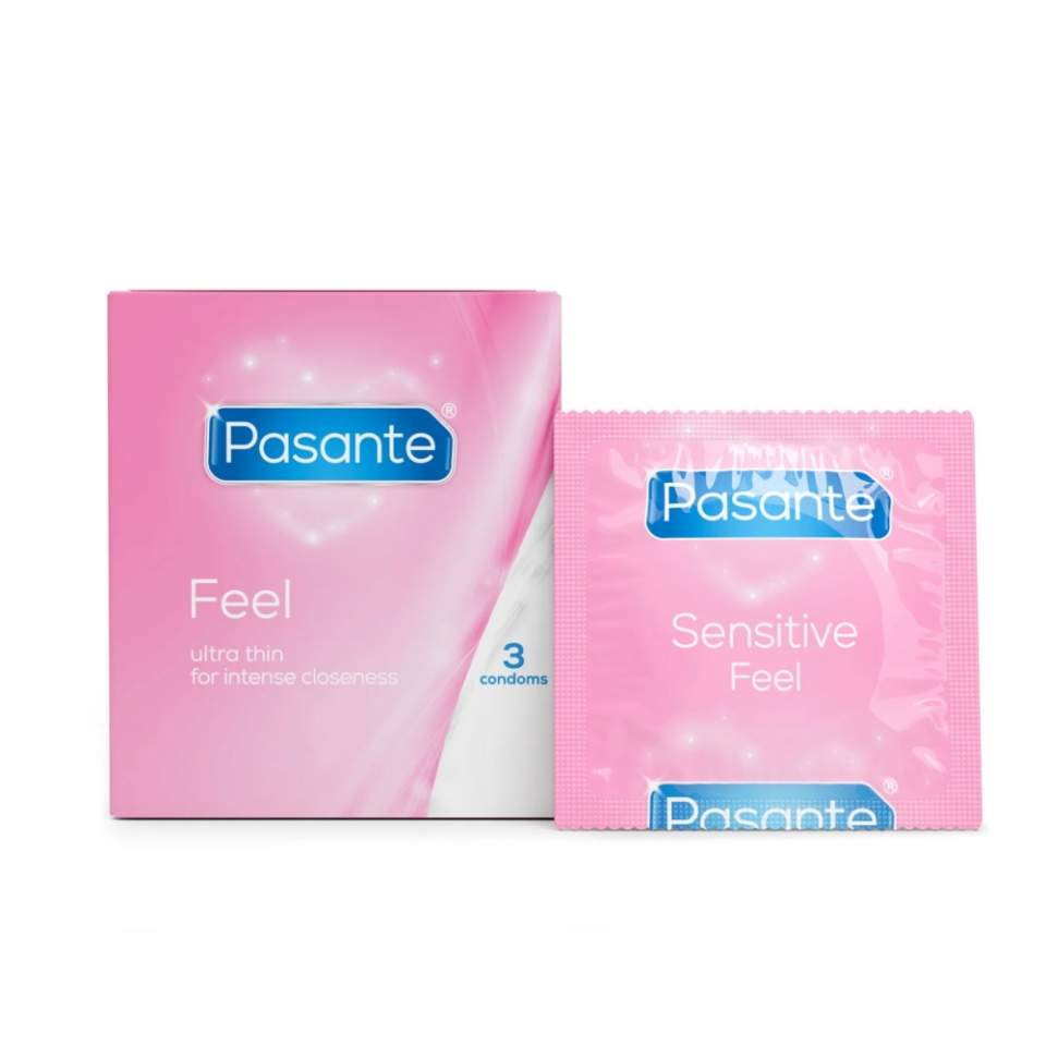 Pasante Sensitive Feel prezerwatywy extra cienkie: 3 sztuki