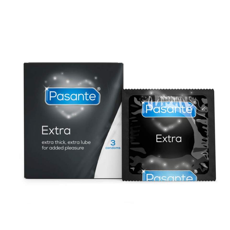 Pasante Sensitive Feel prezerwatywy grubsze z dodatkowym nawilżeniem: 3 sztuki
