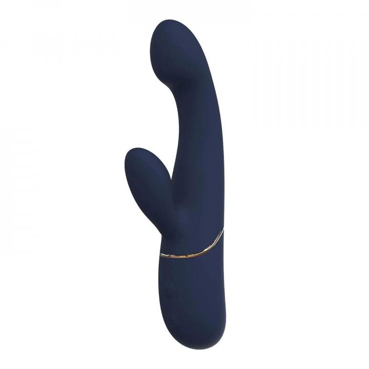 Wibrator króliczek z ruchomą główką do stymulacji łechtaczki i punktu G