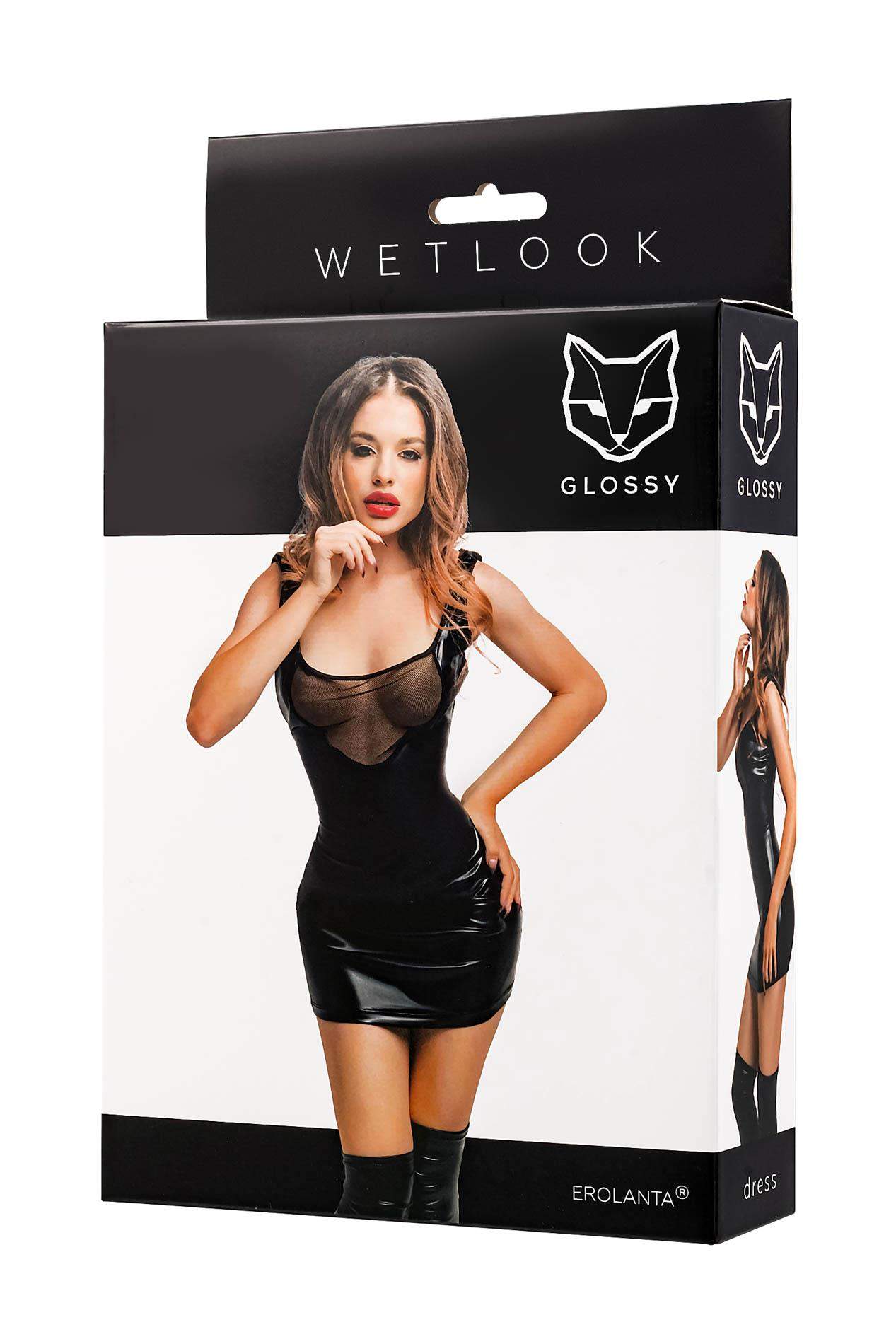 Bardzo seksowna i zmysłowa sukienka Wetlook marki Glossy