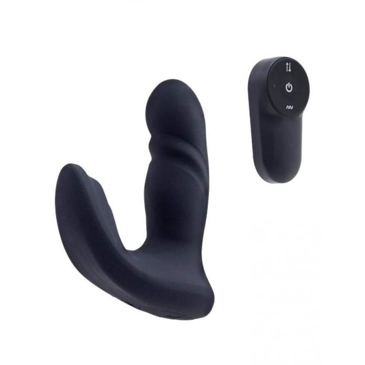 Podwójny wibrator 2w1 sterowany pilotem z funkcją ruchu góra-dół