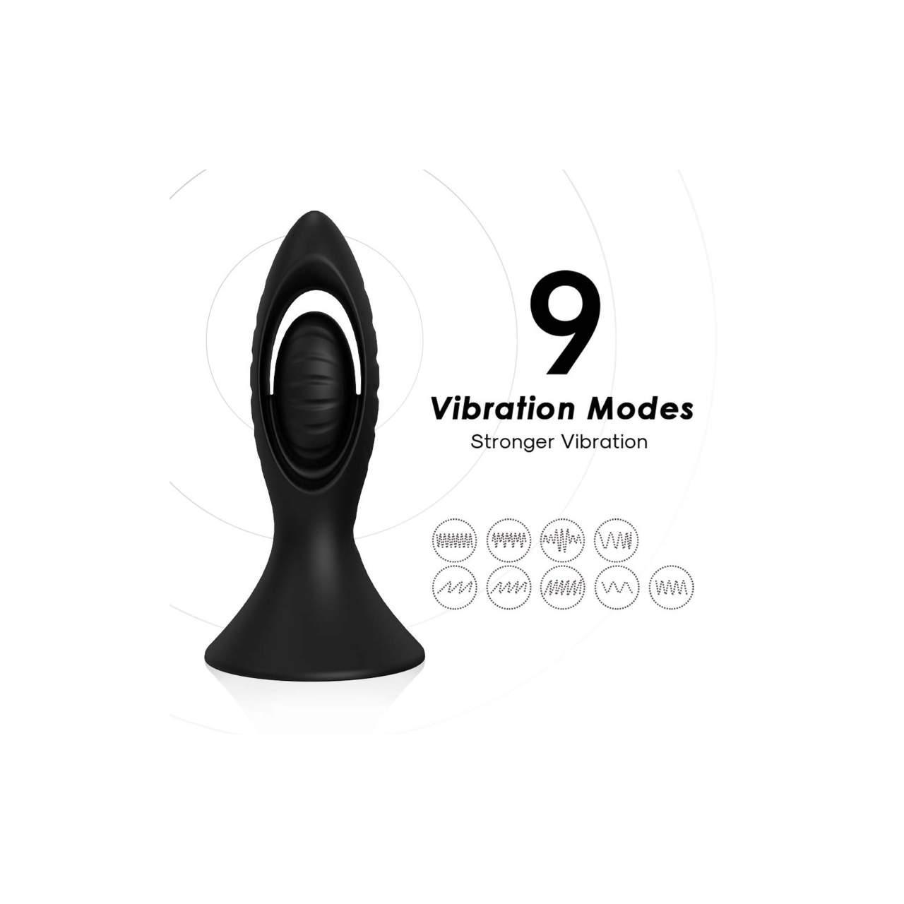 Kompaktory korek analny z potężnym, wyjmowanym pociskiem wibrującym- 9 trybów wibracji
