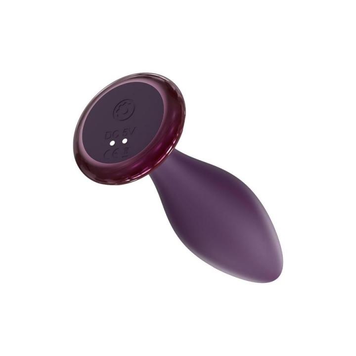 Korek analny z mocnymi wibracjami, sterowany pilotem- 12,8cm