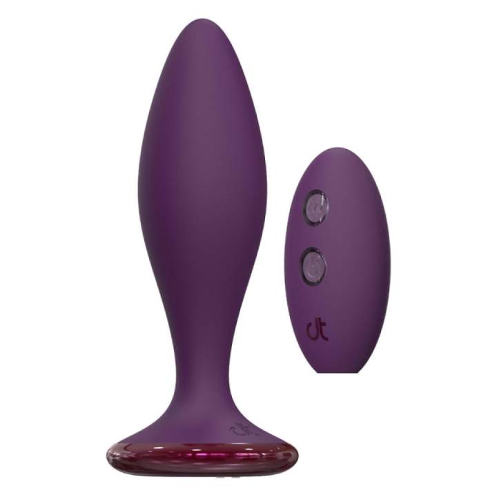 Wibrator analny z mocnymi wobracjami sterowany pilotem- 12,8cm
