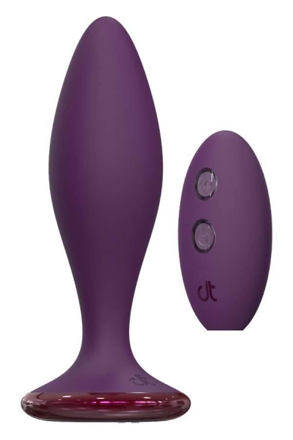 Wibrator analny z mocnymi wobracjami sterowany pilotem- 12,8cm