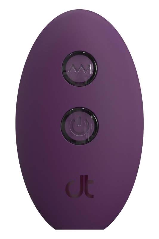 Wibrator analny z mocnymi wobracjami sterowany pilotem- 12,8cm