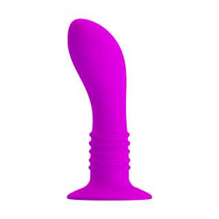Korek analny do stymulacji puntku P (prostaty) z przyssawką- 10 trybów pracy
