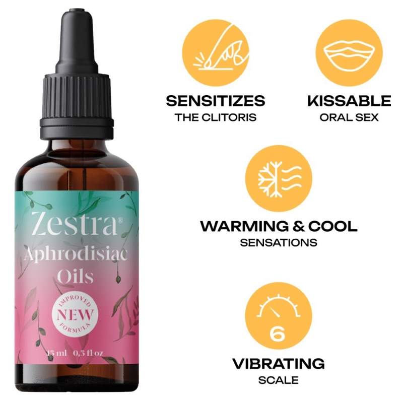 Zestra olejek stymulujący łechtaczkę NOWA Formuła-  15 ml