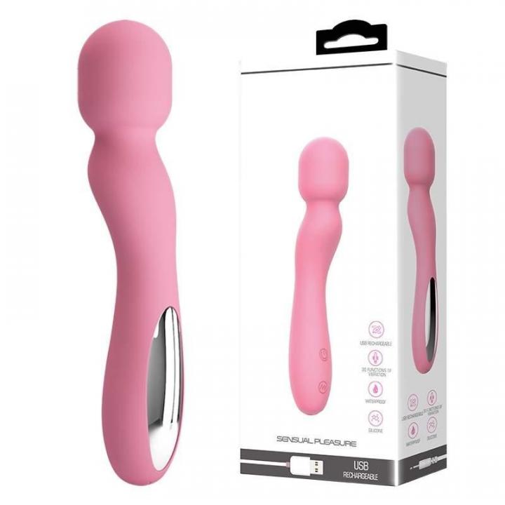 Masażer różdżka z 30 różnymi funkcjami wibracji i mocnym, cichym silnikiem