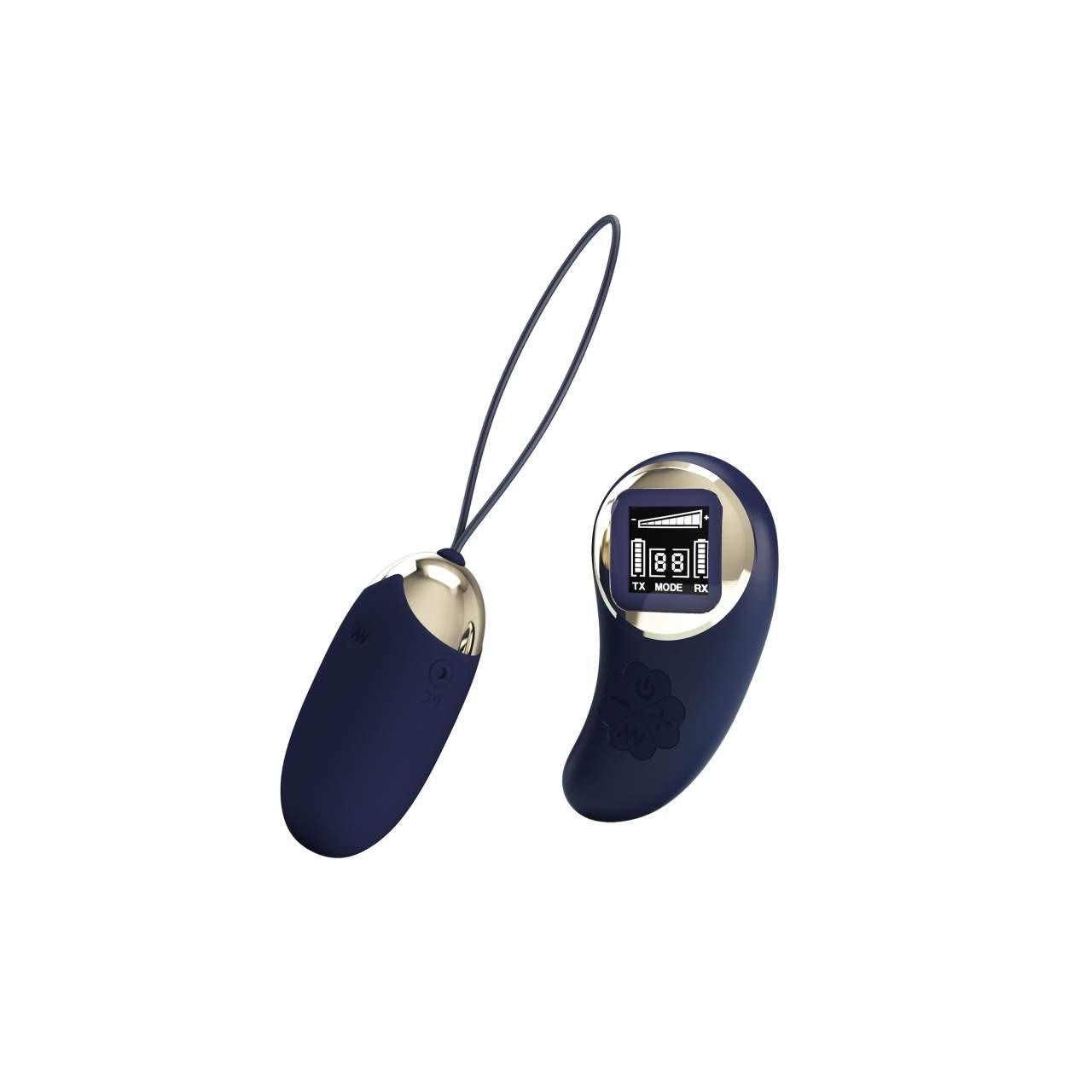 Eleganckie wibrujące jajeczko sterowane pilotem- 10 trybów wibracji