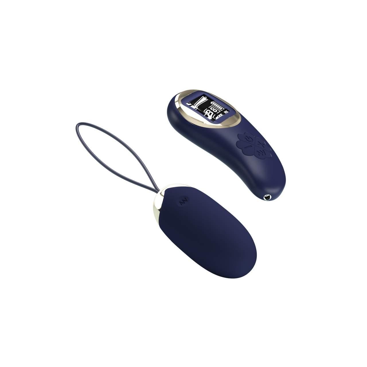 Eleganckie wibrujące jajeczko sterowane pilotem- 10 trybów wibracji